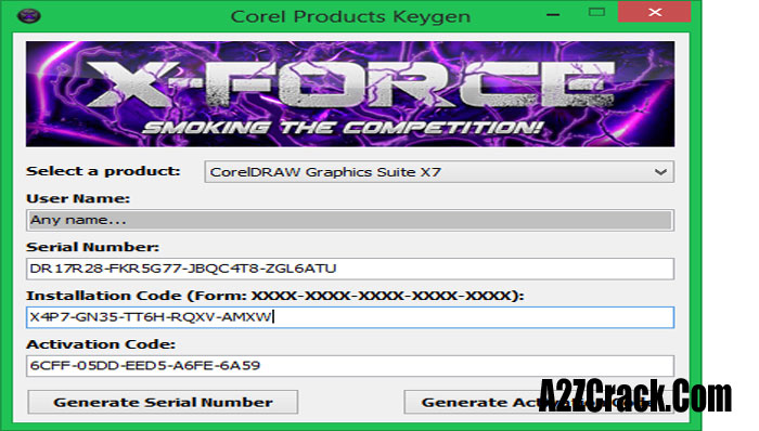 corel draw x7 keygen xforce rar download