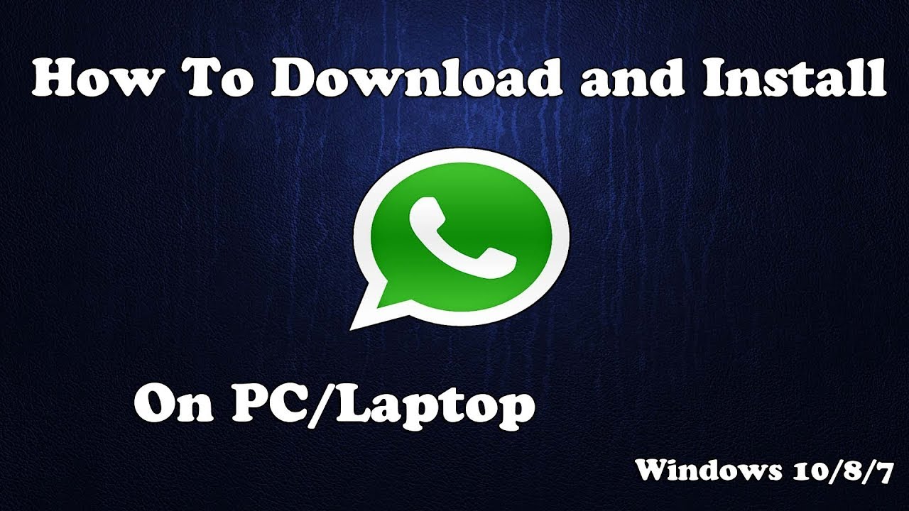 For pc whatsapp application download WhatsApp 2.2126.15